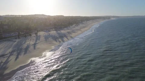 Cumbuco Kitesurf Video stock 309558345