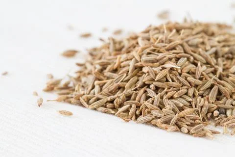 Cumin seeda Foto stock