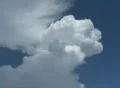 Cummulus white cloud growing Footage