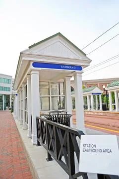 Cummuter Train Station Stock Photos
