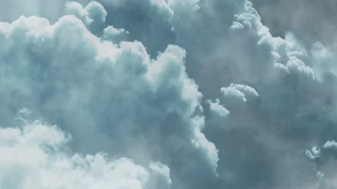 Cumulonimbus cloud surface with flashes of lightning Stock Footage 151881602