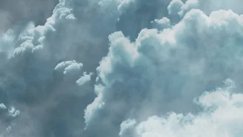 Cumulonimbus cloud surface with flashes of lightning Stock Footage 246172116