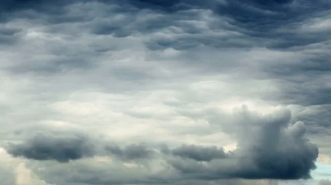 Cumulonimbus clouds Video stock 1002195