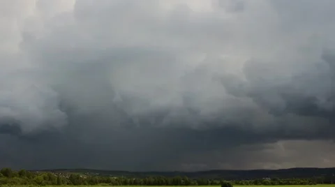 Cumulonimbus clouds. Stock Footage 61119464