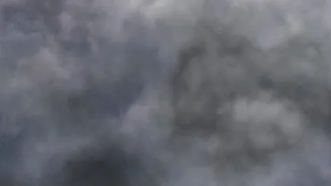 Cumulonimbus clouds,Lightning with dramatic clouds Video stock 281569257