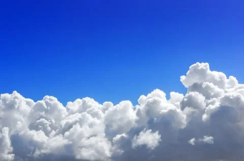 Cumulonimbus stormy cloud Stock Photos