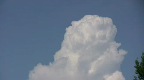 Cumulonimbus timelapse Stock Footage 485310
