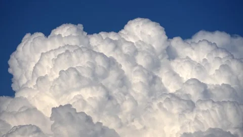 Cumulous cloud building and developing into storm cells Stock Footage 339626986