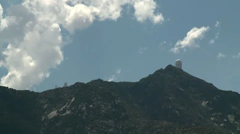 Cumulus Climb Kitt Peak Stock Footage 54714828