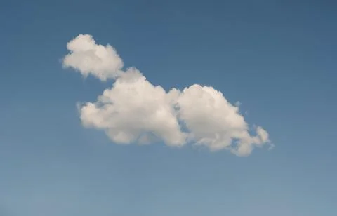 Cumulus cloud in blue sky Stock Photos