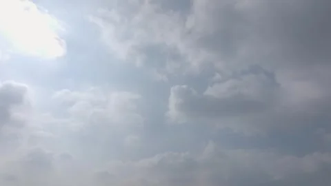 Cumulus Cloud Los Angeles Drone Aerial Footage 스톡 동영상 335263123