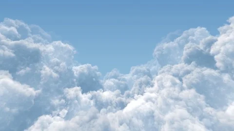 Cumulus Cloud Masses Free Stock Footage 72425732