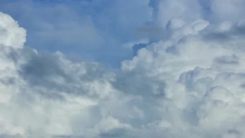 Cumulus cloud nature timelapse Stock Footage 138382220