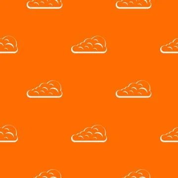 Cumulus cloud pattern seamless Stockillustratie