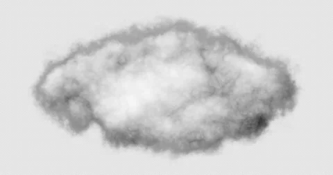 Cumulus cloud seamless loop animation v3 動画素材 296782242