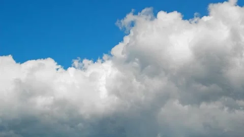 Cumulus Cloud Time Lapse Stock Footage