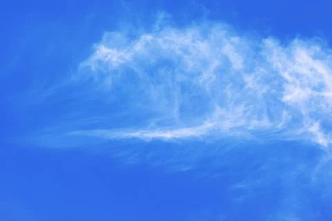 Cumulus Clouds in Blue Sky Stock Photos