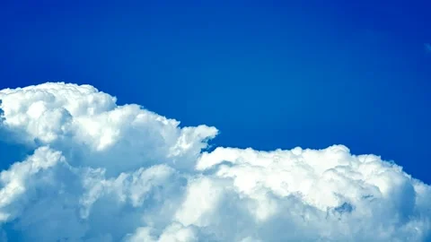 Cumulus clouds forming timelapse - 8K Stock Footage 155112559