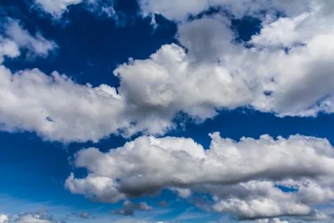 Cumulus clouds Stock Photos