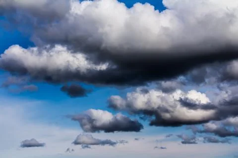 Cumulus clouds Stock Photos