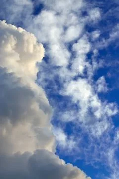 Cumulus clouds Stock Photos