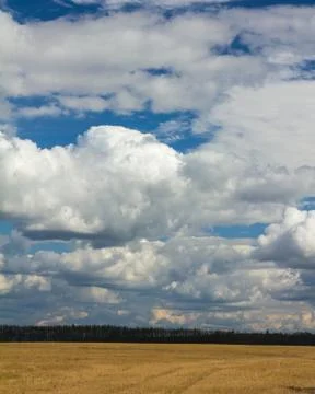 Cumulus clouds Stock Photos