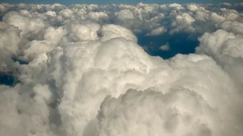 Cumulus clouds Fotos de archivo