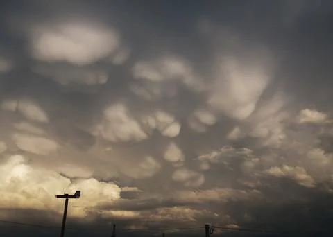 Cumulus clouds Stock Photos