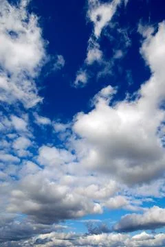 Cumulus clouds Stock Photos