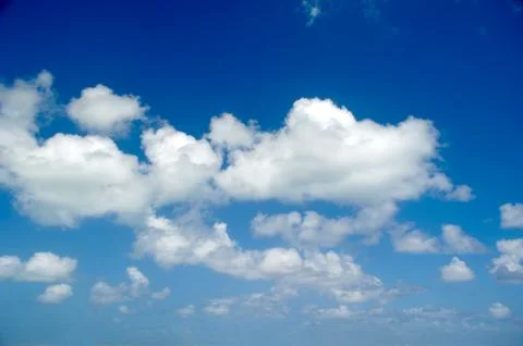 Cumulus clouds Stock Photos