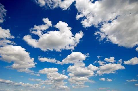 Cumulus clouds Stock Photos