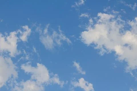 Cumulus clouds in the sky Stock Photos