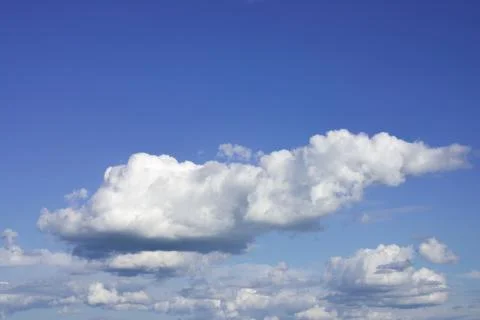 Cumulus clouds on a summer day Photos