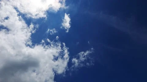 Cumulus Clouds Time Lapse 33 Stock Footage 55253258