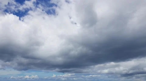 Cumulus Clouds Time Lapse Stock Footage 51480393
