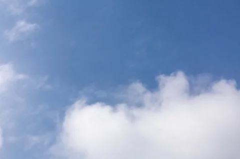 Cumulus Clouds Time Lapse Stock Footage 77129565