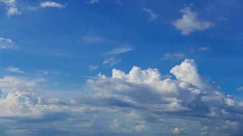 Cumulus Clouds Timelapse 19 Stock Footage 49219923