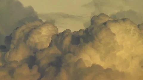 Cumulus Clouds Timelapse Stock Footage 10877064