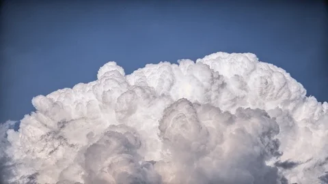 Cumulus Clouds Timelapse Stock Footage 98500240