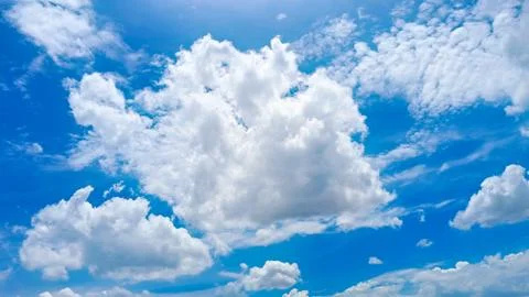 Cumulus cloud,texture of cumulus cloud pattern Stock Photos