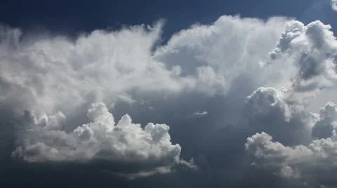 Cumulus convection Video stock 1056421