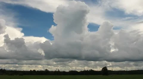 Cumulus Stock Footage 8951881