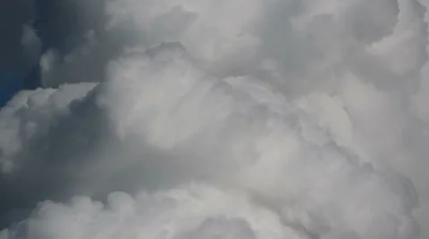 Cumulus monsoon clouds explode time lapse 11268 Vidéo 34999377