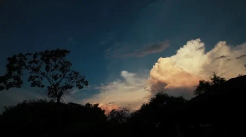 Cumulus nimbus Stock-Footage 7749603