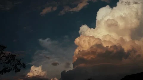 Cumulus nimbus Stock-Footage 7749604