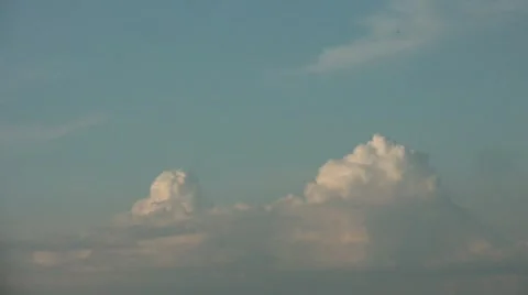 Cumulus Time Lapse Stock Footage 7765922