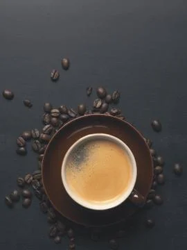 Cuo of an Espresso Stock Photos