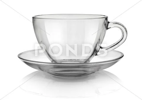 Cup and saucer Stock Photos
