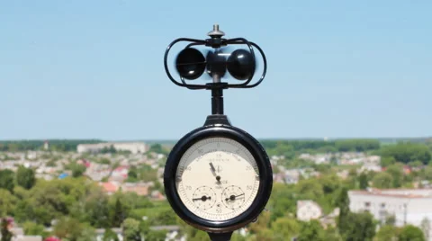 The Cup Anemometer Video stock 58894903