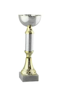 Cup award for the winner Stock Photos